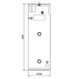 Gledhill  Direct Unvented  Hot Water Cylinder 250Ltr