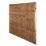 Forest Vertical Board Closeboard  Fence Panels Dark Brown 6' x 5' 6" Pack of 20