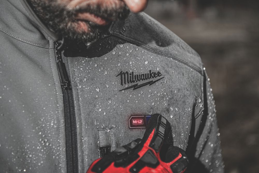 Milwaukee heated jacket on sale red