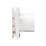 Vent-Axia 477436B 100mm (4") Axial Bathroom Extractor Fan with Humidistat & Timer White 240V