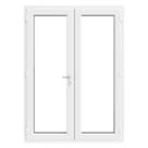 Crystal  White uPVC French Door Set 2090 x 1490mm