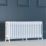 Arroll Edwardian 450mm x 1142mm 3557BTU White Horizontal Designer Radiator
