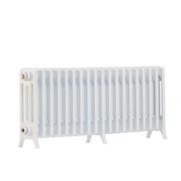 Arroll Edwardian 450mm x 1142mm 3557BTU White Horizontal Designer Radiator