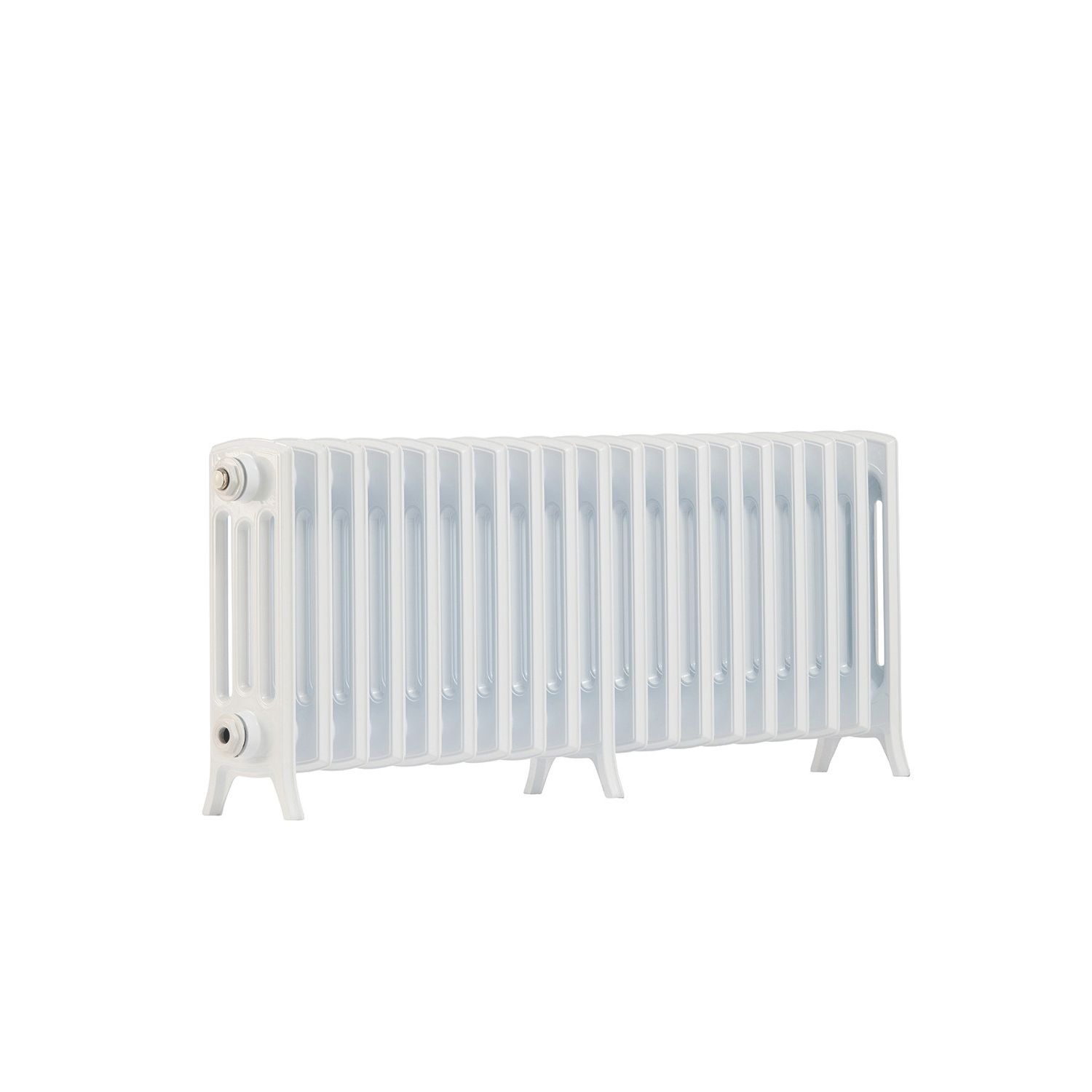 Arroll Edwardian 450mm x 1142mm 3557BTU White Horizontal Designer Radiator (922KY)