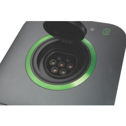 Deta.e  1 Port 7.4kW  Mode 3 Type 2 Socket Electric Vehicle Charger Black