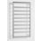 Towelrads 900mm x 500mm 771BTU Chrome Flat Designer Towel Radiator
