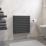 Ximax Fortuna 584mm x 600mm 1266BTU Anthracite Horizontal Designer Radiator