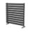 Ximax Fortuna 584mm x 600mm 1266BTU Anthracite Horizontal Designer Radiator