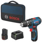Bosch GSB 12V-15 12V 2 x 2.0Ah Li-Ion CoolPack  Cordless Combi Drill