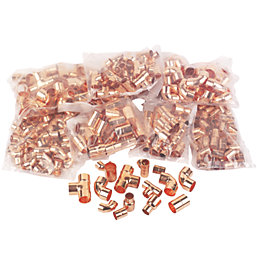 Flomasta  Copper End Feed Fittings Pack 300 Piece Set