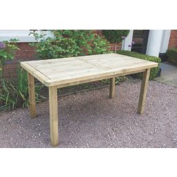 Forest Rosedene Garden Table 1600mm x 900mm x 760mm
