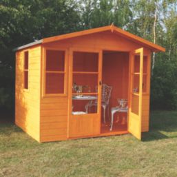 Shire Milton 8' x 6' (Nominal) Apex Shiplap T&G Timber Summerhouse