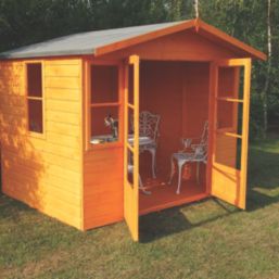 Shire Milton 8' x 6' (Nominal) Apex Shiplap T&G Timber Summerhouse