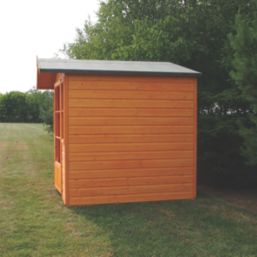 Shire Milton 8' x 6' (Nominal) Apex Shiplap T&G Timber Summerhouse