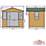 Shire Milton 8' x 6' (Nominal) Apex Shiplap T&G Timber Summerhouse