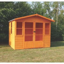 Shire Milton 8' x 6' (Nominal) Apex Shiplap T&G Timber Summerhouse