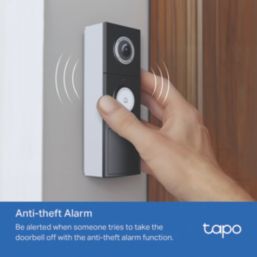 TP-Link Tapo D235  Wireless Security Camera Black and White