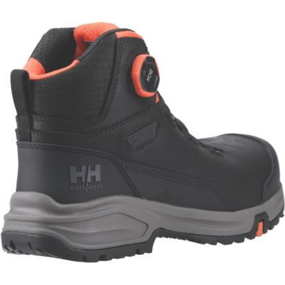 Helly Hansen Manchester Mid BOA Size 9 Black Waterproof Safety Boots