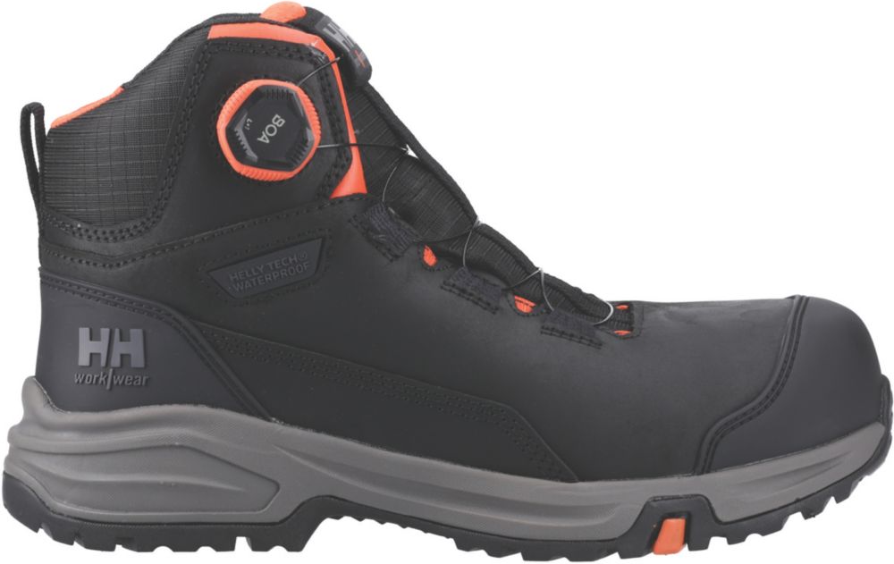 Helly Hansen Manchester Mid BOA Size 9 Black Waterproof Safety