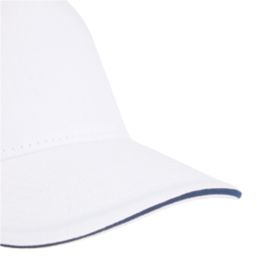 Beechfield 5 Panel Cap White / Navy