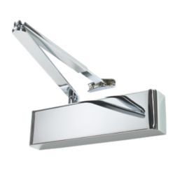 Rutland TS.9206 Fire Rated Overhead Door Closer Polished Chrome
