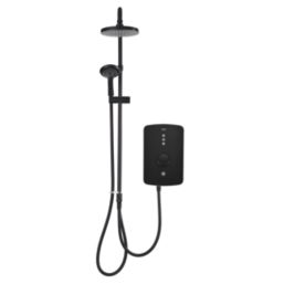 Triton Amala DuElec Black 9.5kW  Electric Shower with Diverter
