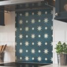 House Beautiful Jasper Indigo Kitchen Splashback 900mm x 750mm x 6mm