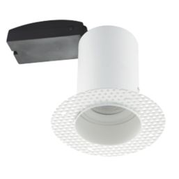 LAP Eclipse Fixed  Fire Rated Plaster-In Downlight White