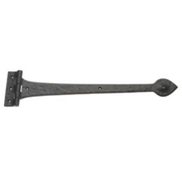 Hardware Solutions Antique Black Straight Heavy Duty Iron Hinges 110mm x 450mm x 45mm