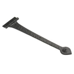 Hardware Solutions Antique Black Straight Heavy Duty Iron Hinges 110mm x 450mm x 45mm