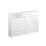 Alaska Bathroom Fitted Furniture Pack LH Vanity with Basin White Gloss 1244mm x 355mm x 997mm