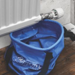 Faithfull FAI12LBUCKET PVC Waterproof Collapsible Bucket Blue 12Ltr
