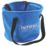 Faithfull FAI12LBUCKET PVC Waterproof Collapsible Bucket Blue 12Ltr
