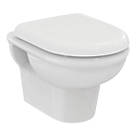 Ideal Standard Della Soft-Close Wall-Hung Rimless Toilet & Prosys Frame Dual-Flush 6Ltr