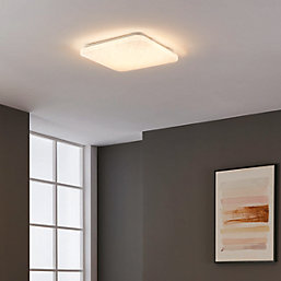 Eglo Rende LED Square Ceiling Light White 5W 2300lm
