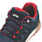 Site Scoria   Safety Trainers Navy Blue & Red Size 11