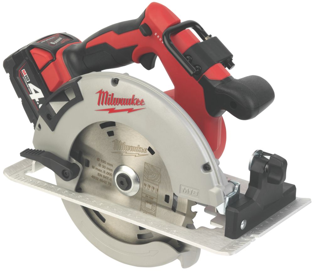 Refurb Milwaukee M18 BLCS66-401B 190mm 18V 1 x 4.0Ah Li-Ion RedLithium ...