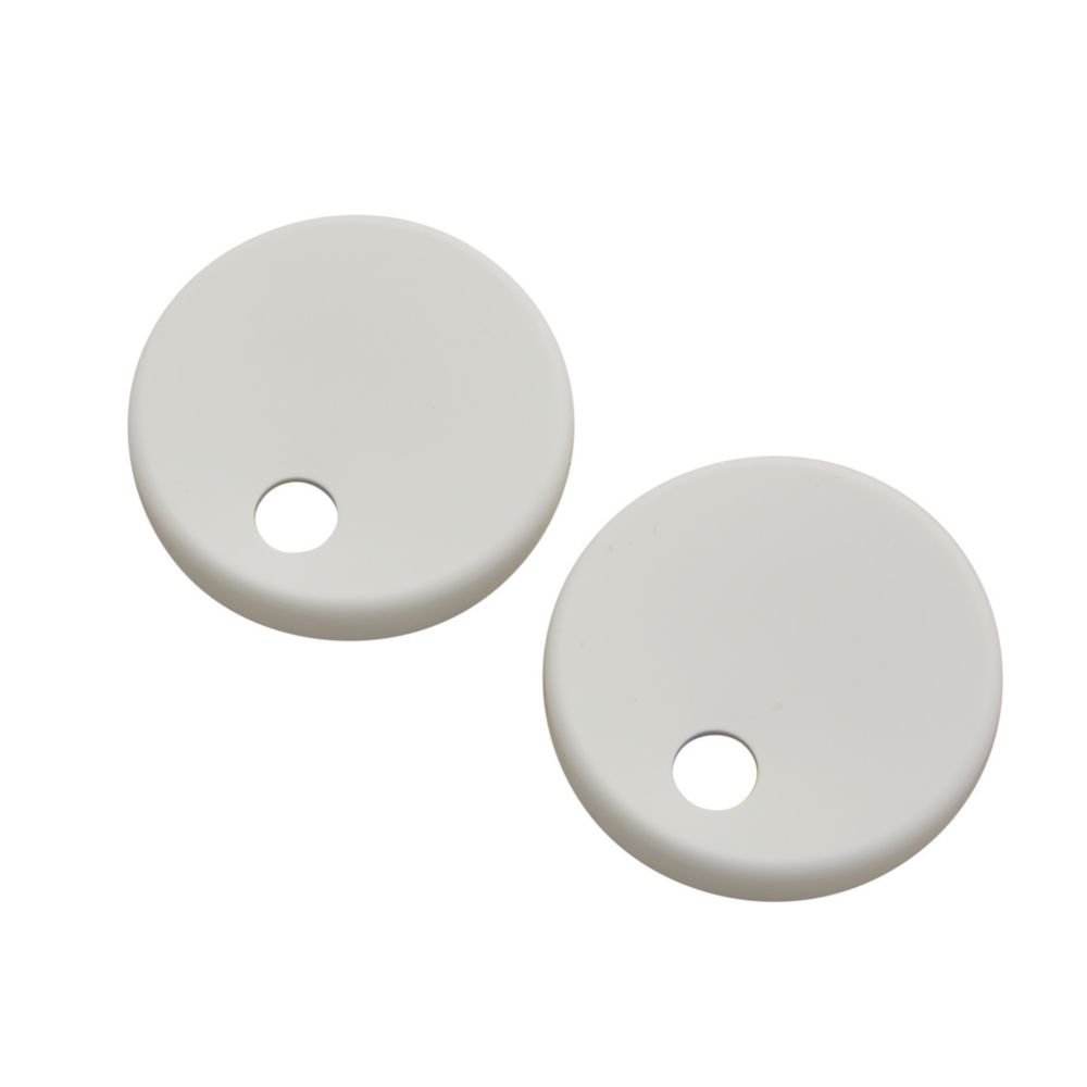 Highlife Bathrooms WC Seat Hinge Cover Caps 2 Pack Screwfix
