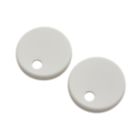 Highlife Bathrooms  WC Seat Hinge Cover Caps  2 Pack
