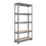 RB Boss Fastlok UDL/GALV 5-Tier Metal Garage Shelving Unit 900mm x 450mm x 1800mm