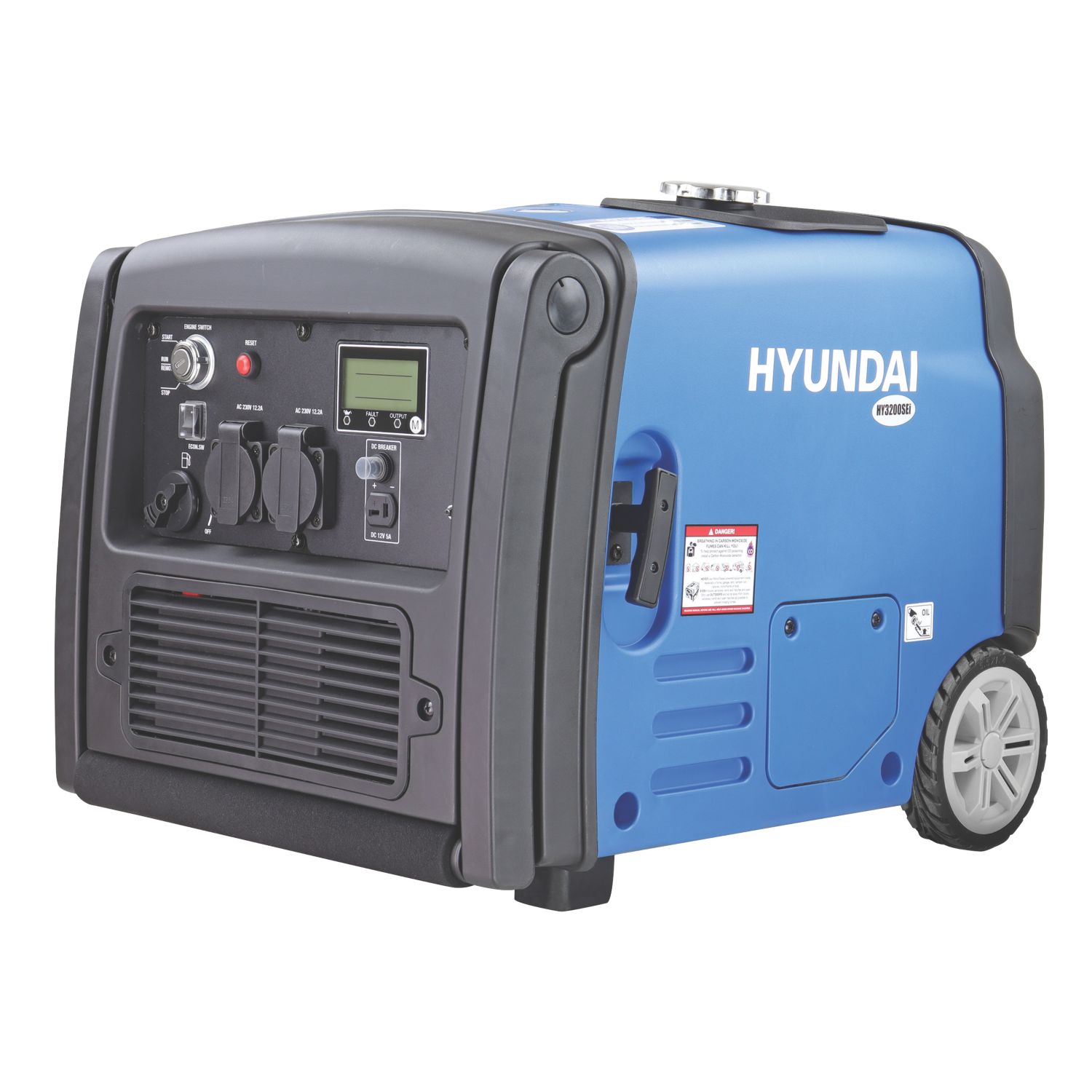 Hyundai HY3200SEi 3200W Inverter Generator 230V (923XJ)
