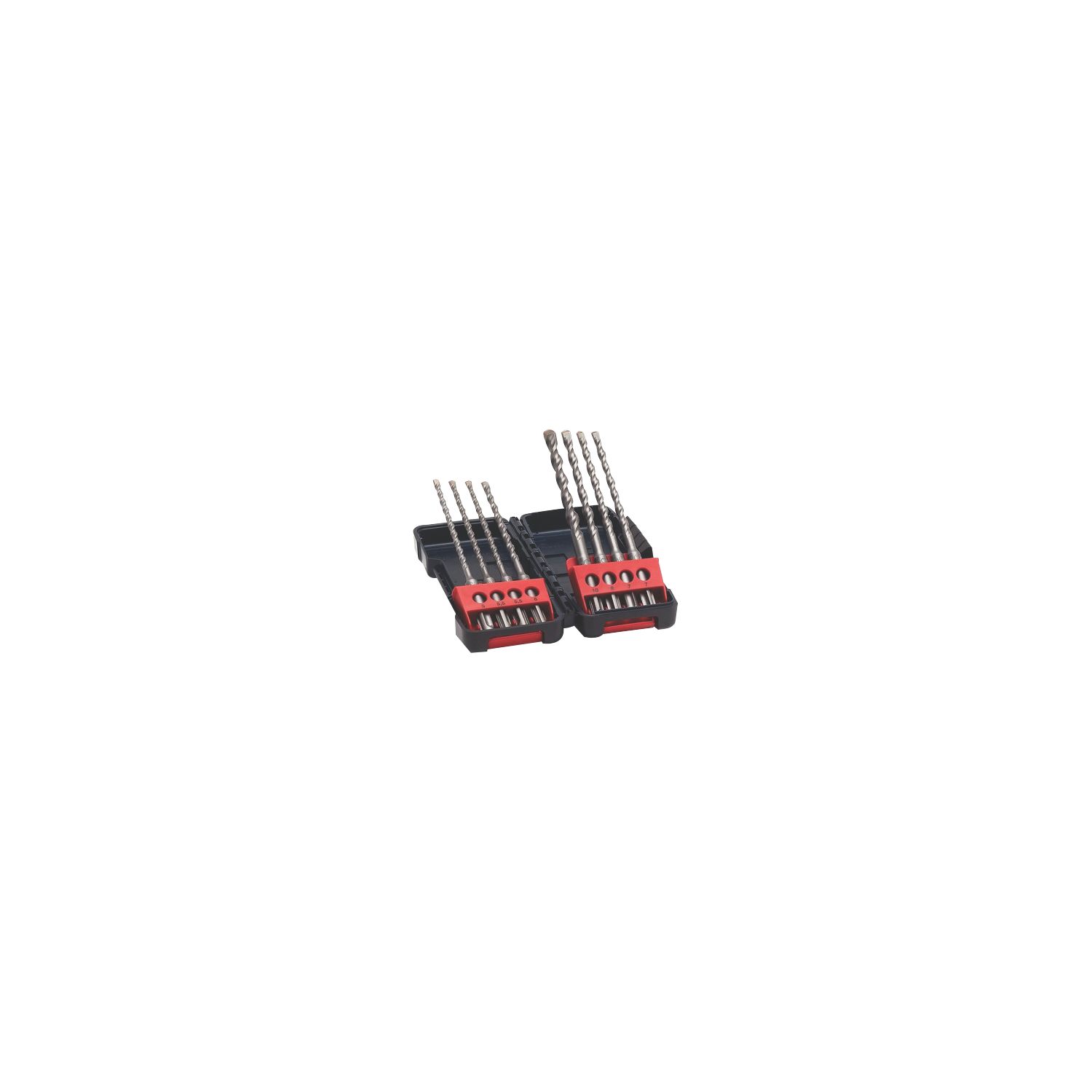 Bosch Plus-3 SDS Plus Shank Masonry Drill Bit Set 8 Pcs (92406)