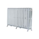 Arroll 760mm x 1234mm 7370BTU White Cast Iron 3 Column Radiator