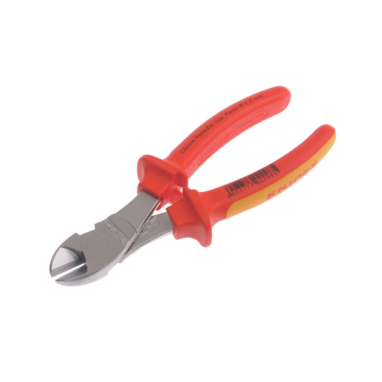 Knipex VDE High Leverage Diagonal Cutters 7" (180mm) (9242F)