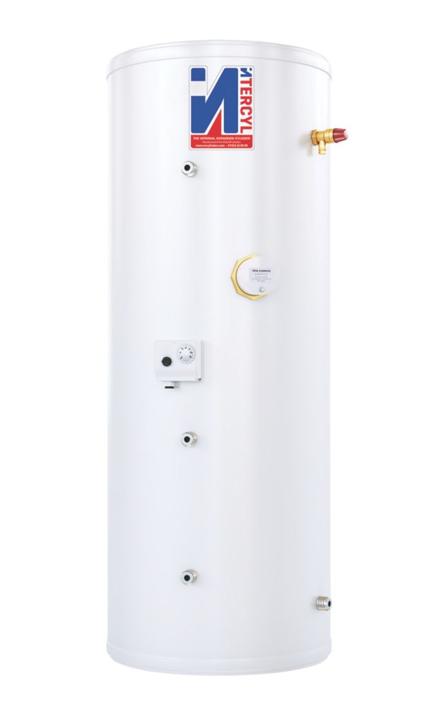RM Cylinders Intercyl Indirect Internal Expansion Unvented Cylinder 187Ltr  - Screwfix
