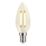 LAP  E14 Candle LED Light Bulb Clear 470lm 2.9W 4 Pack