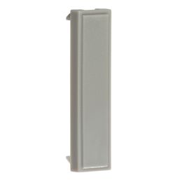 Knightsbridge NETQGY 10-Module Modular Blanking Plate Grey 10 Pack