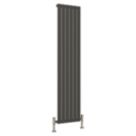 Reina Harley Single 1800mm x 420mm 2700BTU Anthracite Vertical Designer Radiator