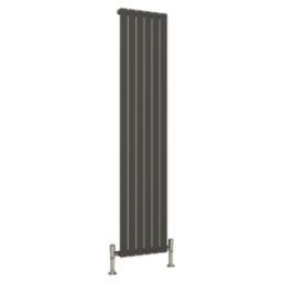 Reina Harley Single 1800mm x 420mm 2700BTU Anthracite Vertical Designer Radiator