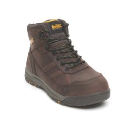 DEWALT Pasco Size 7  Brown  Steel Toe Cap Safety Boots